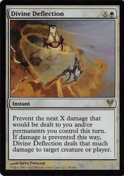 Divine Deflection *FOIL Rare* Magic MtG x1 Avacyn Restored SP - Image 1