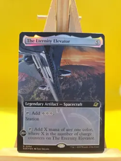 MTG Edge Of Eternities The Eternity Elevator R0354 Foil - Mint - Image 1