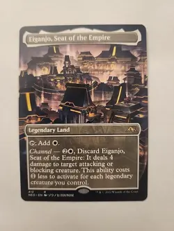 Eiganjo, Seat of the Empire (Borderless) Kamigawa: Neon Dynasty Regular - Image 1