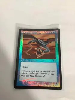 MTG Magic The Gathering Fighting Drake 7th Edition 73/350 Uncommon Foil M/NM - Image 1