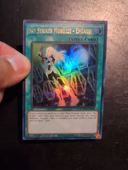 Yu-Gi-Oh! ULTRA RARE SKY STRIKER MOBILIZE ENGAGE! MAMA-EN009 1ST NM - Image 3