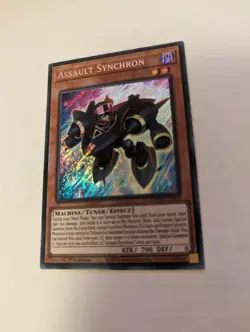 Yugioh :: Assault Synchron :: BLMR-EN003 :: Secret Rare :: 1st Edition Near Mint - Image 1