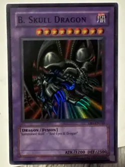 Yugioh B. Skull Dragon DB1-EN153 Super Rare LP - Image 1