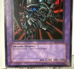 Yugioh B. Skull Dragon DB1-EN153 Super Rare LP - Image 3