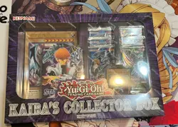 Yugioh Kaiba’s Collector Box New Blue Eyes White Dragon Promos Packs - Image 1