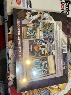 Yugioh Kaiba’s Collector Box New Blue Eyes White Dragon Promos Packs - Image 2