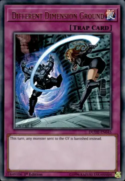 Different Dimension Ground - Ultra Rare 1st Edition DUDE-EN045 - NM - YuGiOh - Image 1