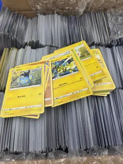 5000 SORTED Pokemon Cards Bulk Lot Commons Uncommons UC SWSH NM - Image 3