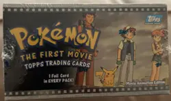 Topps 1999 Pokemon The First Movie Booster Box Pack of 36 Blue Logo - Sealed NEW 41116407529 - Image 3