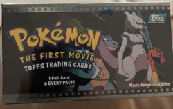 Topps 1999 Pokemon The First Movie Booster Box Pack of 36 Blue Logo - Sealed NEW 41116407529 - Image 5