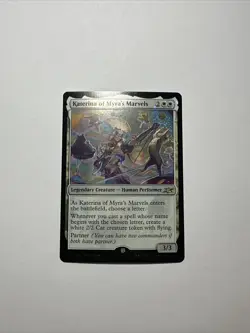 MTG FOIL Katerina of Myra's Marvels (Galaxy Foil) - Unfinity - Galaxy Foil Card - Image 1