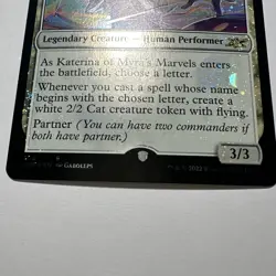 MTG FOIL Katerina of Myra's Marvels (Galaxy Foil) - Unfinity - Galaxy Foil Card - Image 5