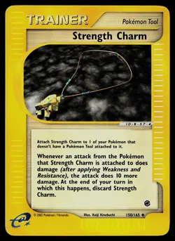 Pokemon Card - Strength Charm Expedition 150/165 Reverse Holo - Image 1