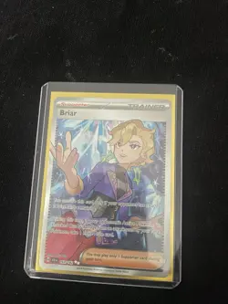 Pokemon TCG Stellar Crown Briar Trainer Full Art Ultra Rare Card 163/142 - Image 1