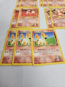 Pokemon Gym Heroes/Challenge Holo/Non-Holo Wizards Lot of 20 cards **LP-HP** LOT - Image 3