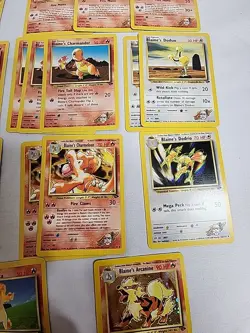Pokemon Gym Heroes/Challenge Holo/Non-Holo Wizards Lot of 20 cards **LP-HP** LOT - Image 5
