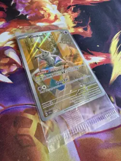 SEALED Pokemon Center Mimikyu Promo Exclusive Scarlet & Violet PC Stamped Card. - Image 3