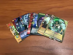 BAKUGAN BATTLE BRAWLERS LOT OF 8 w/ BLUE CASE & CARDS ANIME TOYS FIGURES - Image 3