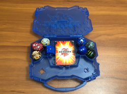 BAKUGAN BATTLE BRAWLERS LOT OF 8 w/ BLUE CASE & CARDS ANIME TOYS FIGURES - Image 5