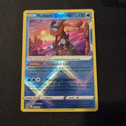 Pokemon Card Radiant Greninja Sword & Shield Astral Radiance 046/189 Holo M/NM - Image 1