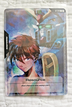 Gen Con 2025 Gundam Card Game Bandai Booth Promo Resource Card - Image 1