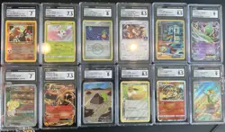 🔥 Lot of 60x Graded Pokemon Cards PSA/CGC 4.5-10 Vintage to Modern Collection - Image 3