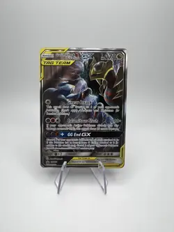 Garchomp & Giratina GX - SM193 - Pokemon Promo Sun & Moon Ultra Rare Card NM - Image 1