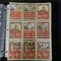 2021 McDonalds Pokemon Full Complete Set of 50 Cards - 25th Anniversary + Binder - Image 4