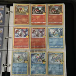 2021 McDonalds Pokemon Full Complete Set of 50 Cards - 25th Anniversary + Binder - Image 5