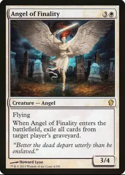 X 1 Angel of Finality NM Commander 2013 MTG Magic The Gathering - Image 1