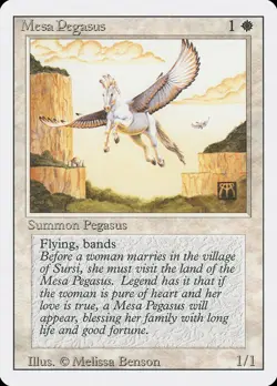 MTG Mesa Pegasus x4 Revised Edition Common NM Playset - Image 1