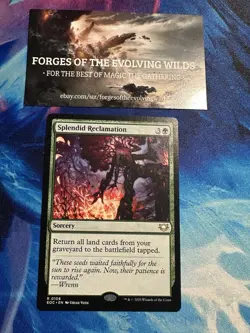 Splendid Reclamation Edge of Eternities Commander - Image 1