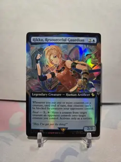 Rikku, Resourceful Guardian (Extended Art Foil) #145 Commander: Final Fantasy NM - Image 1