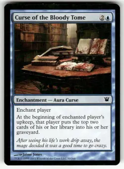 CURSE OF THE BLOODY TOME #50 (COMMON) MTG INNISTRAD - Image 1