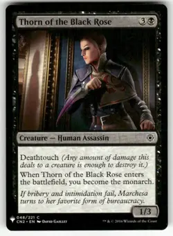 THORN OF THE BLACK ROSE #48 MTG THE LIST REPRINTS - Image 1