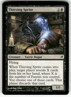 THIEVING SPRITE #143 MTG LORWYN - Image 1