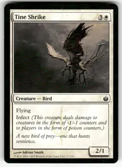 TINE SHRIKE #17 MTG MIRRODIN BESIEGED - Image 1