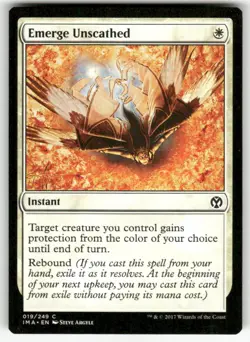 EMERGE UNSCATHED #19 MTG ICONIC MASTERS - Image 1