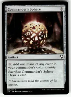 COMMANDER'S SPHERE #200 (COMMON) MTG COMMANDER 2018 - Image 1