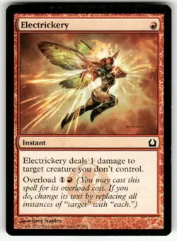 ELECTRICKERY #93 (COMMON) MTG RETURN TO RAVNICA - Image 1