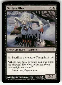GUTLESS GHOUL #60 MTG COLDSNAP - Image 1