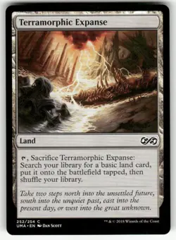 TERRAMORPHIC EXPANSE #252 MTG ULTIMATE MASTERS - Image 1