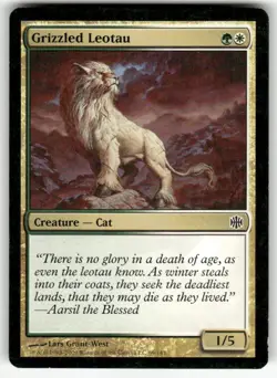 GRIZZLED LEOTAU #69 MTG ALARA REBORN - Image 1