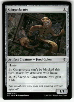 GINGERBRUTE #219 MTG THRONE OF ELDRAINE - Image 1