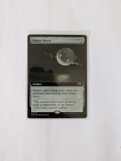 MtG Winter Moon Extended Art Modern Horizons 3 MH3 R 0462 Magic Gathering - Image 1