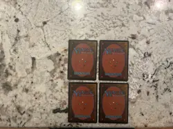 Gaea’s Touch X4 Magic the Gathering The Dark Edition Gaeas Touch Playset LP - Image 2