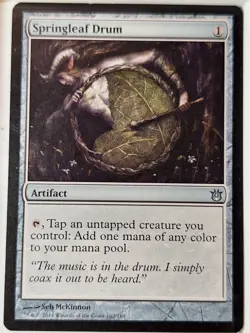 Springleaf Drum - Born of the Gods - Magic the Gathering MTG Nice! - Image 1