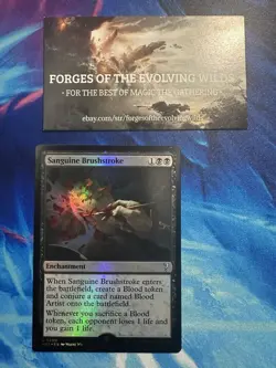 FLASH DEAL Please read desc! Sanguine Brushstroke Acorn Foil Mystery Booster 2 - Image 1