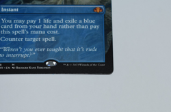 Force of Will - MTG - Borderless Mythic - Non-Foil - Dominaria Remastered - Image 5