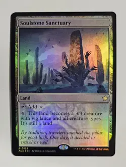 Mtg Foundations Soulstone Sanctuary NM Foil - Image 1
